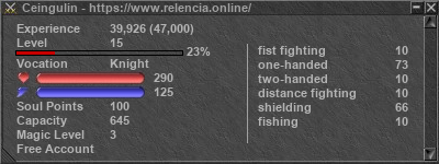 Signature for player Ceingulin