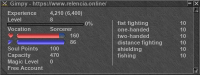 Signature for player Gimpy