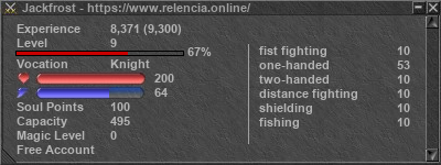 Signature for player Jackfrost