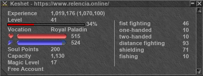 Signature for player Keshet