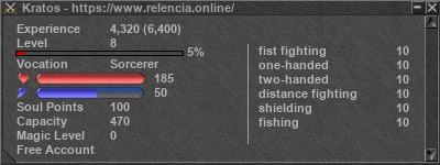 Signature for player Kratos