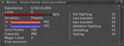 Signature for player Marwo