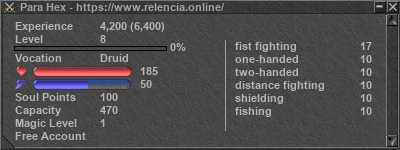 Signature for player Para Hex