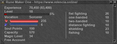 Signature for player Rune Maker One