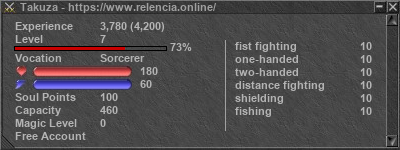 Signature for player Takuza