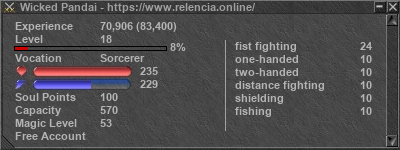 Signature for player Wicked Pandai